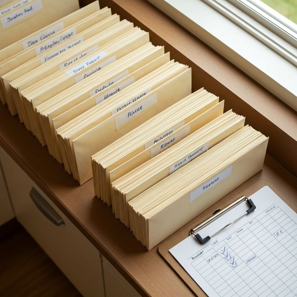 Organized mail distribution system for care facility residents